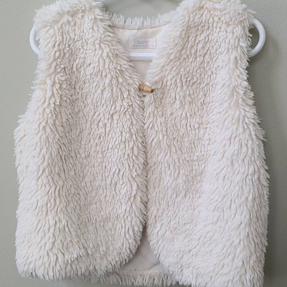 britt Faux Fur Vest